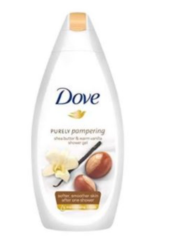 Dove Purely Pampering Shea Butter And Warm Vanilla Body Wash 500 ML - Image 2